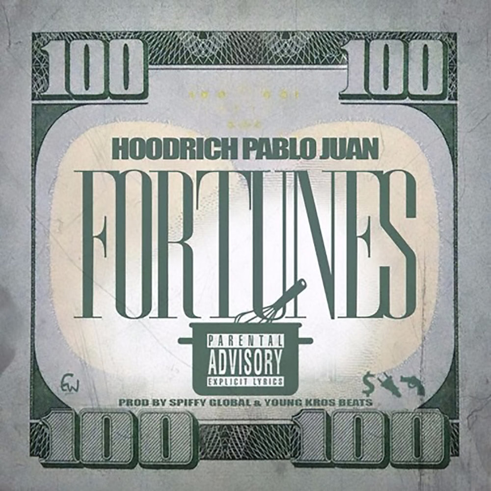 Album cover art for "Fortunes" by Hoodrich Pablo Juan
