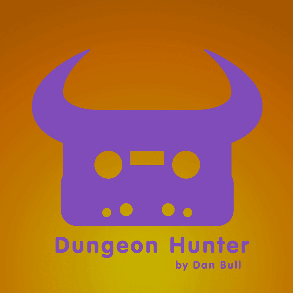 Album cover art for "Dungeon Hunter" by Dan Bull