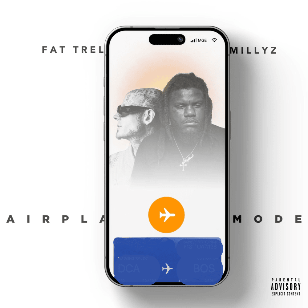 Album cover art for "Airplane Mode" by Fat Trel