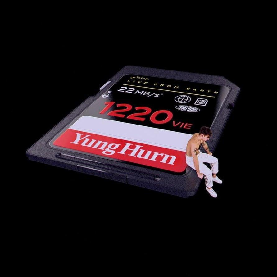 Album cover art for "Sie schauen" by Yung Hurn