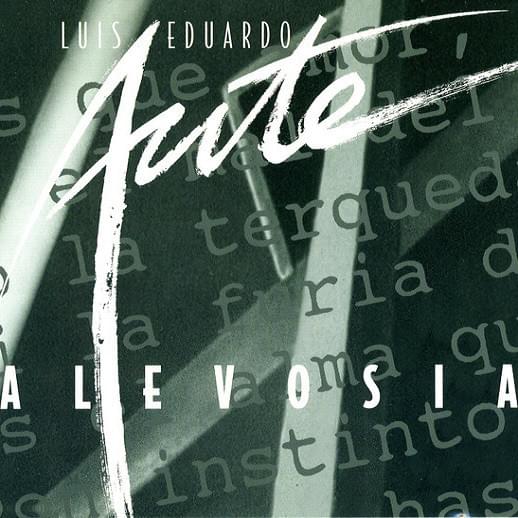Album cover art for "Alevosía" by Luis Eduardo Aute