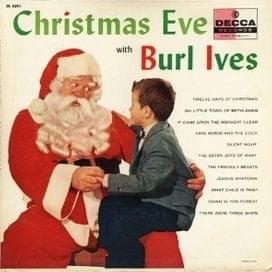 Album cover art for "O Little Town Of Bethlehem" by Burl Ives