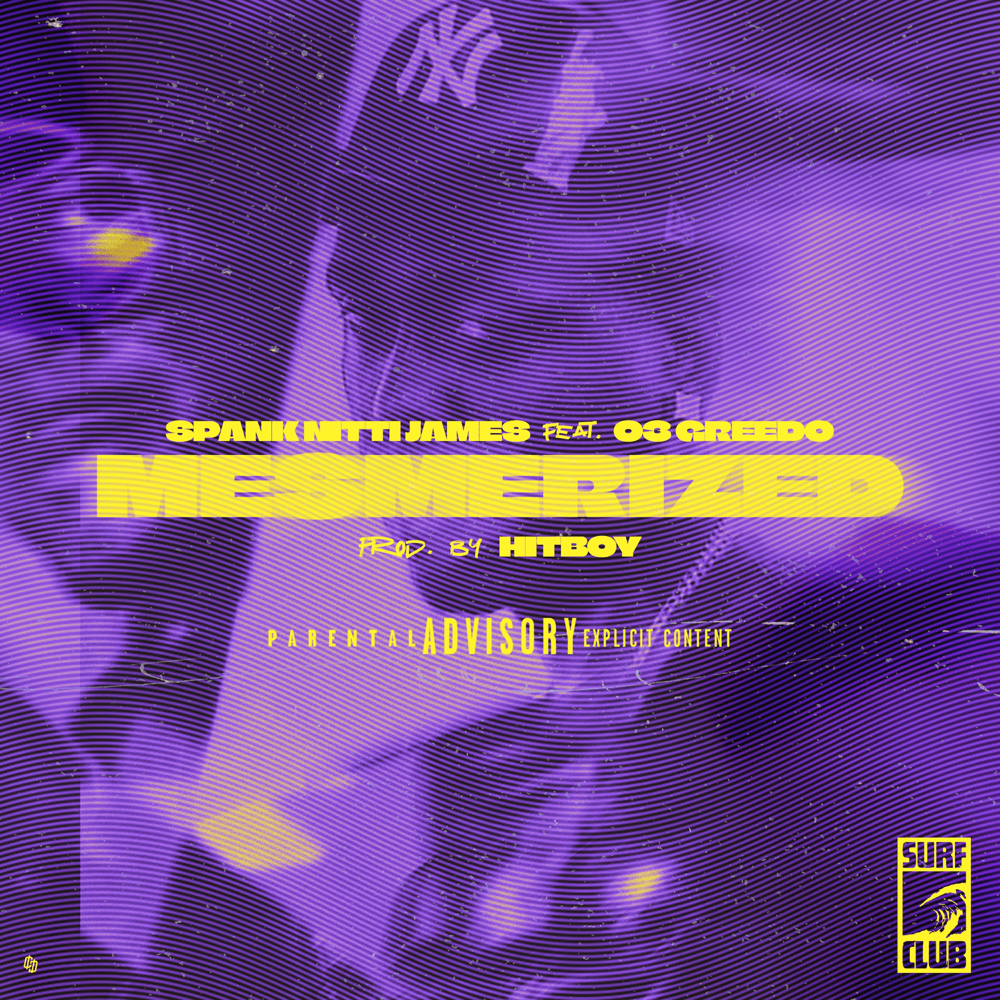 Album cover art for "Mesmerized" by Spank Nitti James