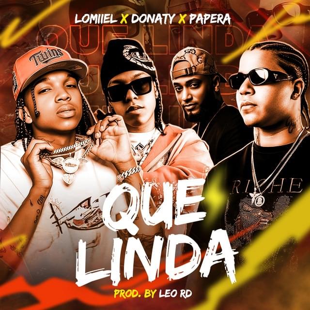 Album cover art for "Que Linda" by Lomiiel