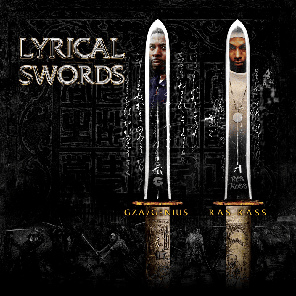 Album cover art for "Lyrical Swords" by Wu-Tang
