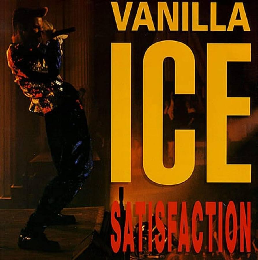 Album cover art for "Satisfaction (1991 Version)" by Vanilla Ice