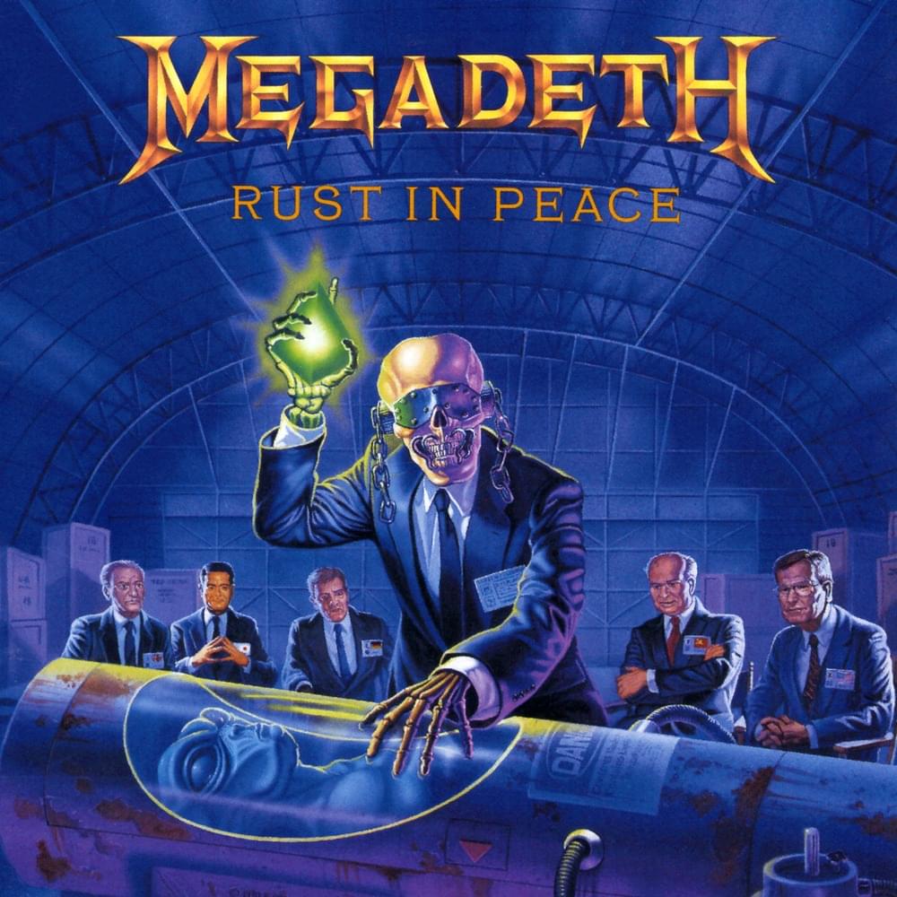 Album cover art for "Rust in Peace... Polaris" by Megadeth