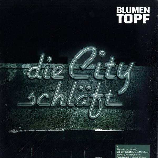 Album cover art for "Die City schläft" by Blumentopf