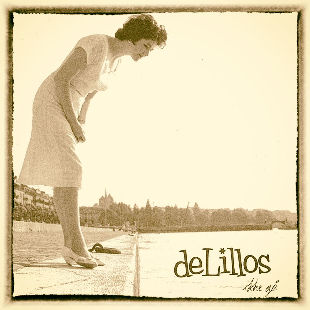 Album cover art for "Ikke gå" by deLillos