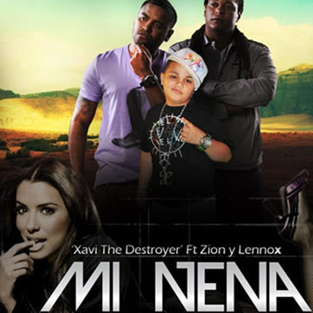 Album cover art for "Mi Nena" by Don Omar & Zion & Lennox