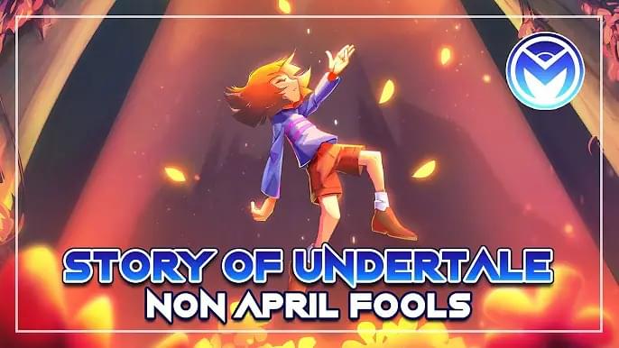 Album cover art for "Story of Undertale" by Man on the Internet & Shyner