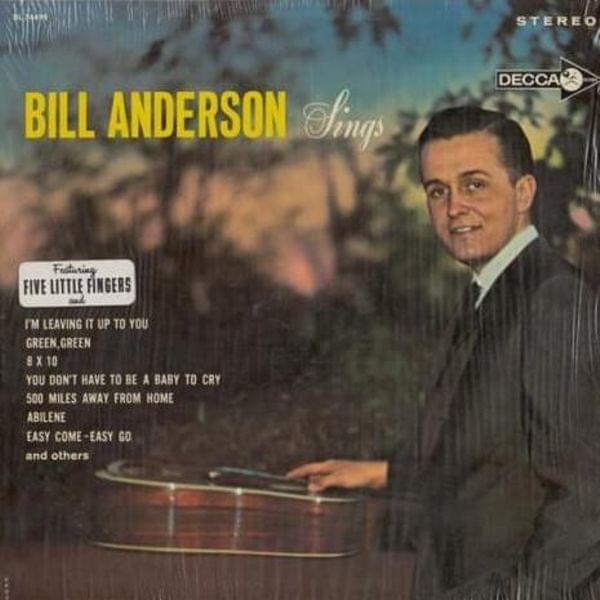 Album cover art for "Easy Come, Easy Go" by Bill Anderson