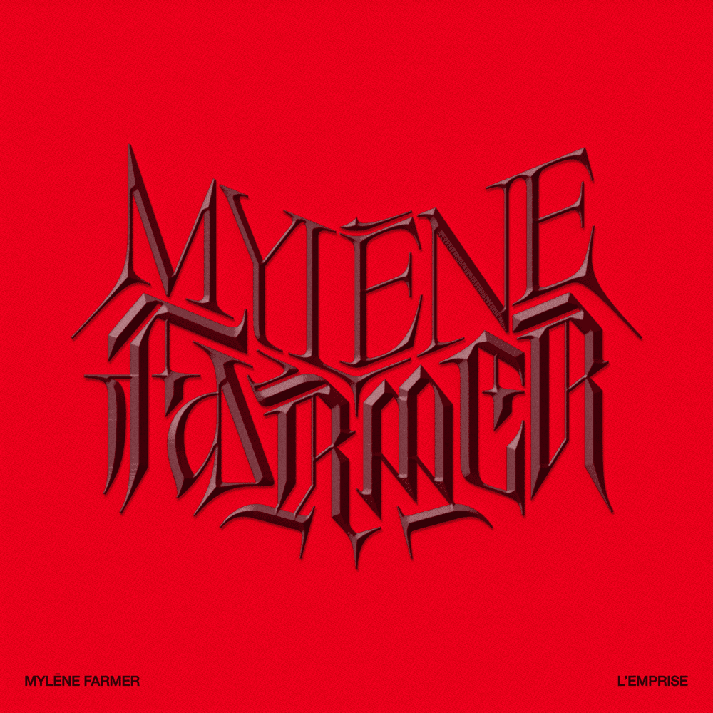 Album cover art for "L’emprise" by Mylène Farmer