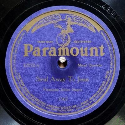 Steal Away To Jesus by Paramount Jubilee Singers