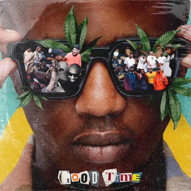 Album cover art for "GOOD TIME" by Emtee
