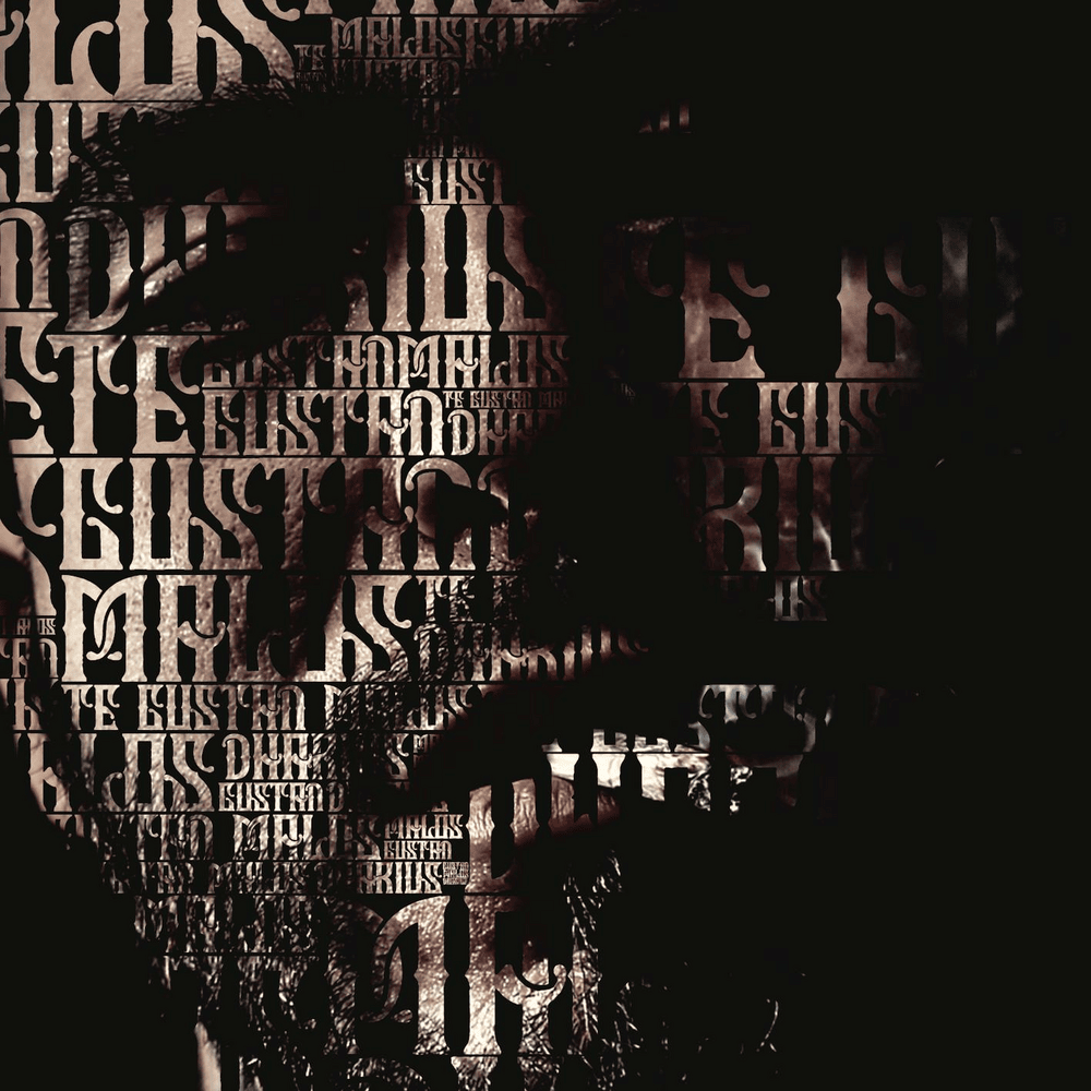 Album cover art for "Te Gustan Malos" by Dharius