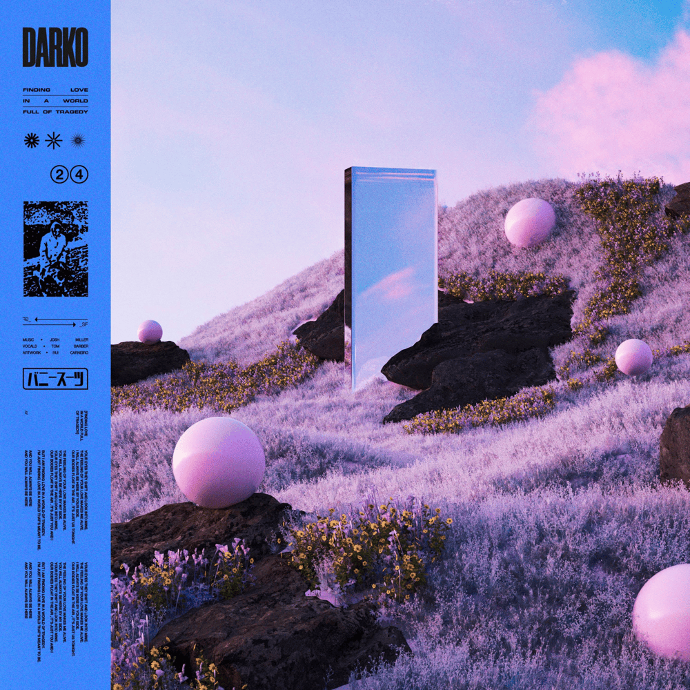 Album cover art for "Finding Love in a World Full of Tragedy" by Darko US
