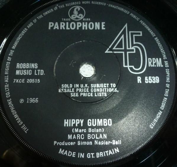 Hippy Gumbo by Marc Bolan