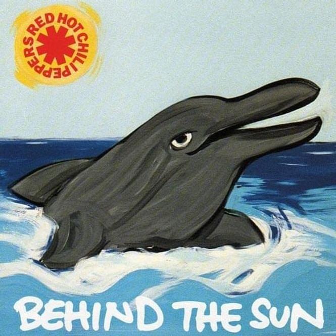 Album cover art for "Behind The Sun" by Red Hot Chili Peppers