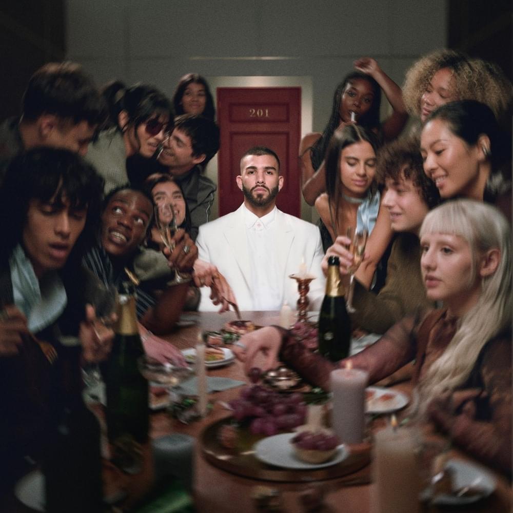Album cover art for "Mirando al Techo" by Manuel Turizo