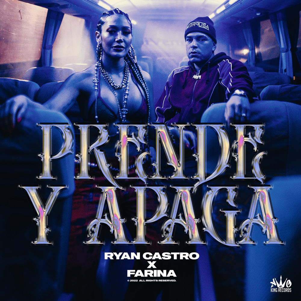 Album cover art for "Prende y Apaga" by Ryan Castro