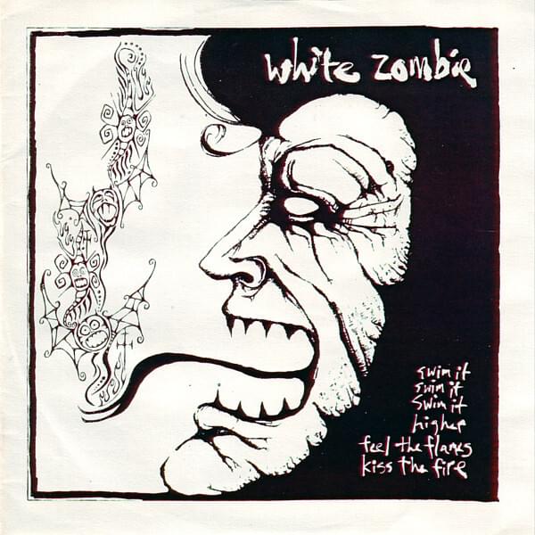 Album cover art for "Slaughter the Grey" by White Zombie