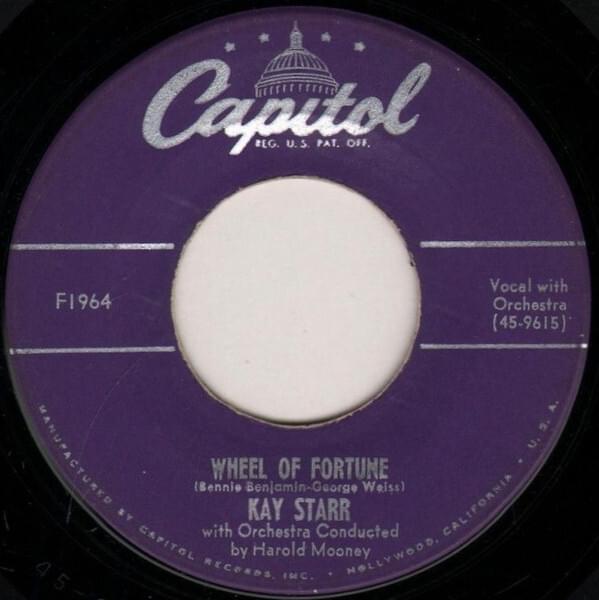 Wheel Of Fortune by Kay Starr