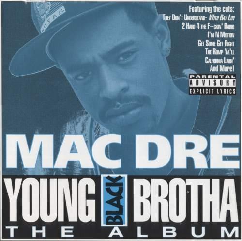 Album cover art for "Young Mac Dre" by Mac Dre