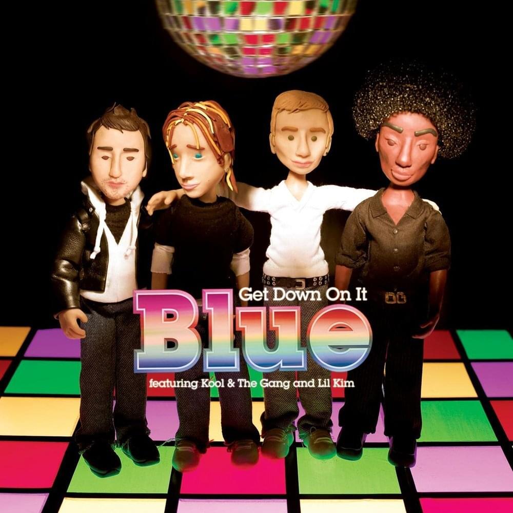 Album cover art for "Get Down on It" by Blue & Kool & the Gang & Lil’ Kim