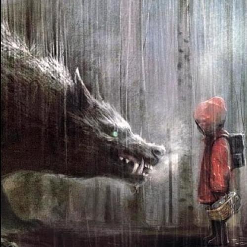Album cover art for "Le Petit Chaperon rouge (ليلى و الذئب)" by Diib