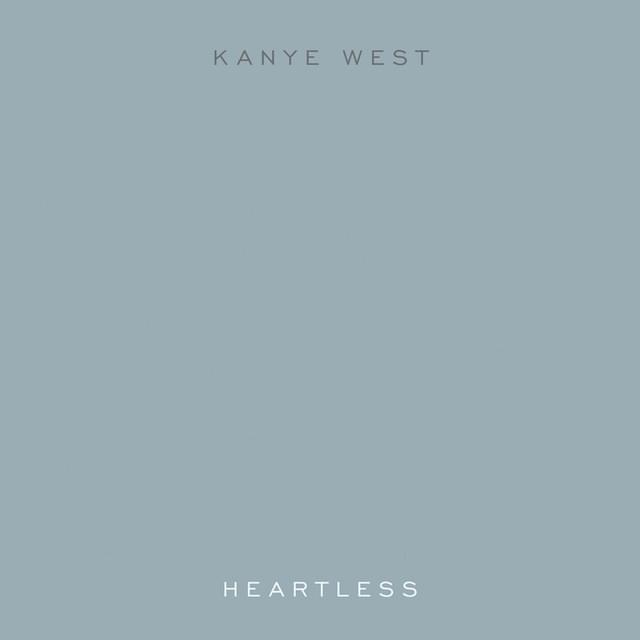 Album cover art for "Heartless" by Kanye West
