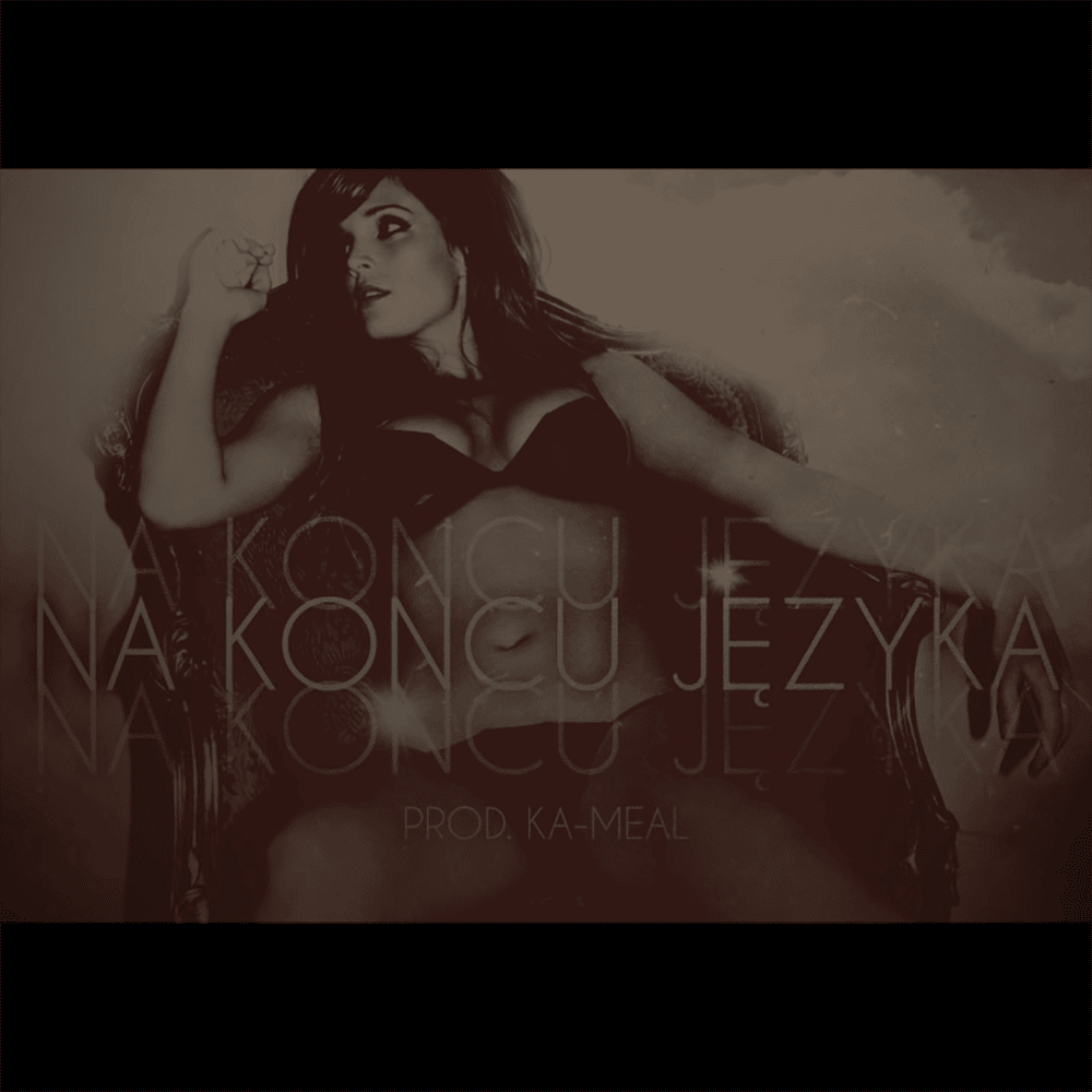 Album cover art for "Na końcu języka" by Koldi & Kaz Bałagane