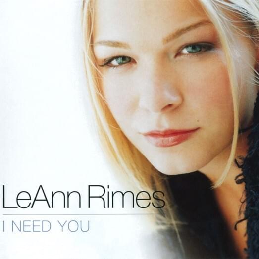 Album cover art for "I Need You (Dave Audé Radio Edit)" by LeAnn Rimes