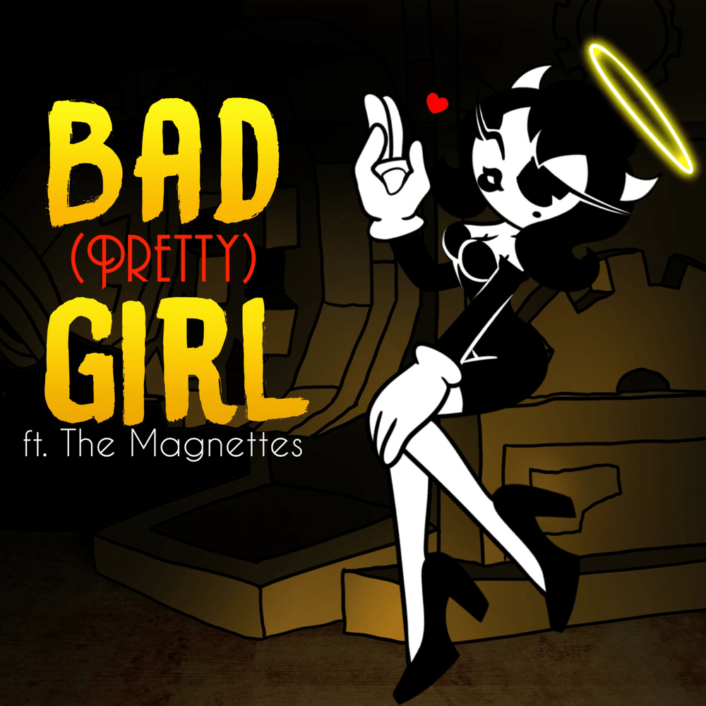 Album cover art for "(Pretty) Bad Girl" by Rockit Music & The Magnettes