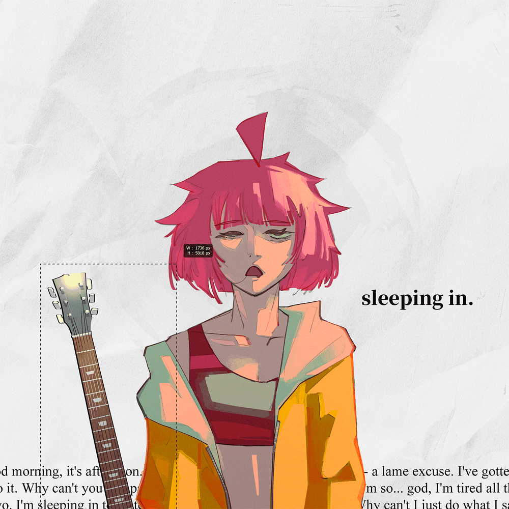 SLEEPING IN by peak divide