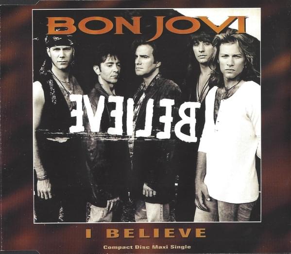 Album cover art for "I Believe" by Bon Jovi