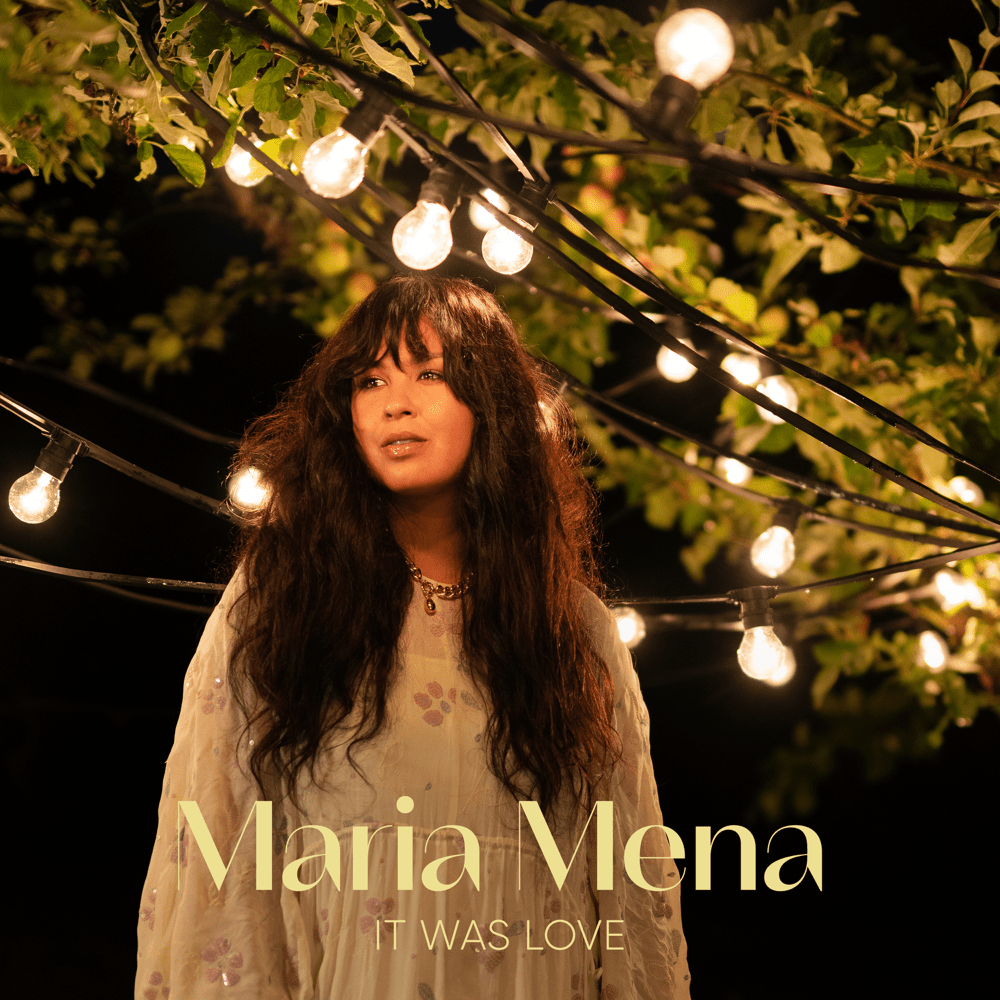 Album cover art for "It Was Love" by Maria Mena