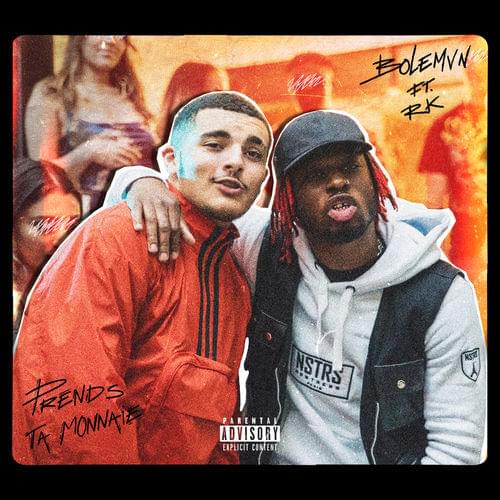 Album cover art for "Prends ta monnaie" by Bolémvn & RK