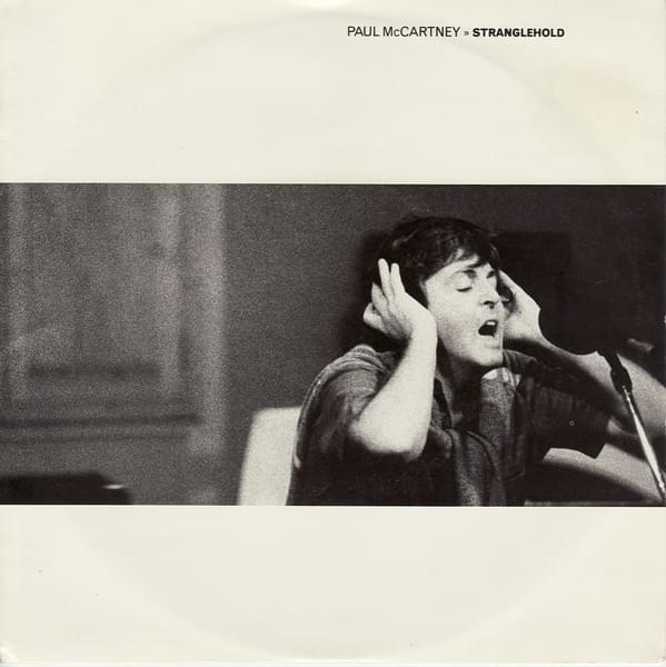 Album cover art for "Stranglehold" by Paul McCartney