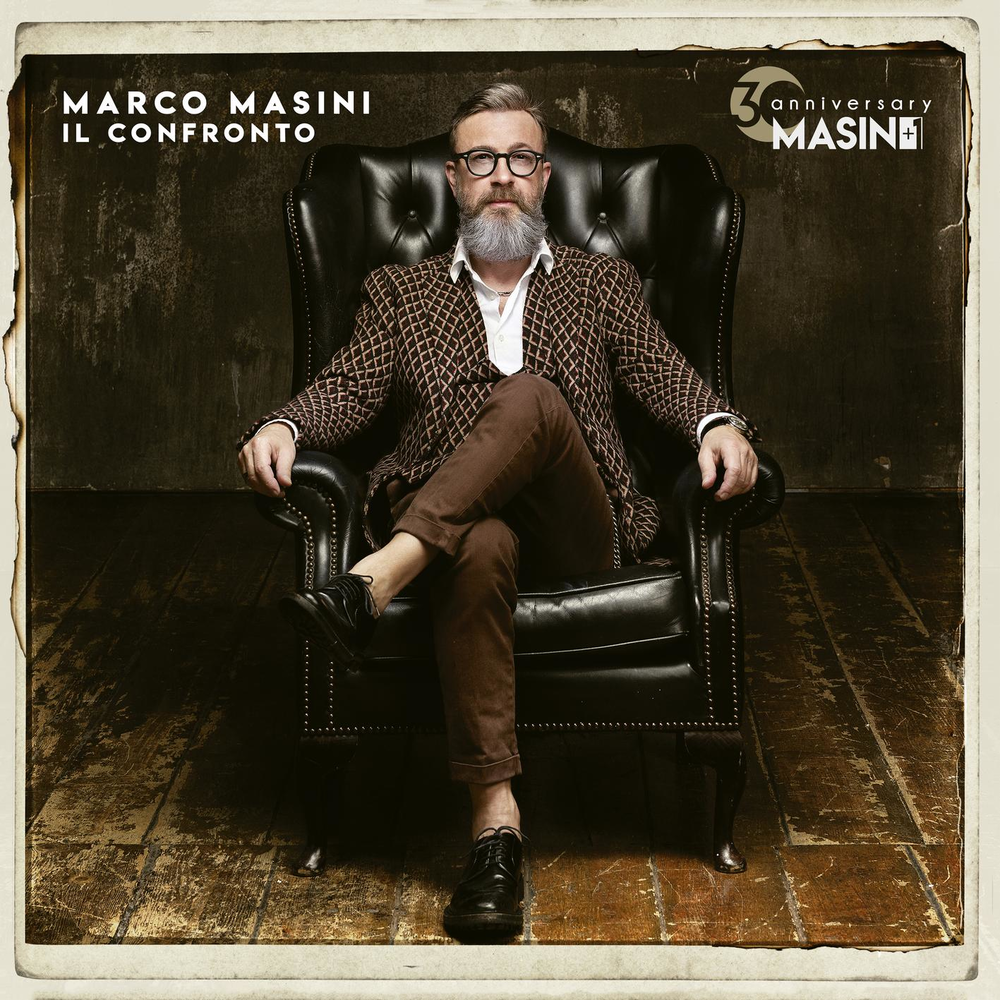 Album cover art for "Il confronto" by Marco Masini