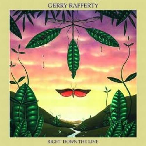 Album cover art for "Right Down the Line" by Jimmy Buffett