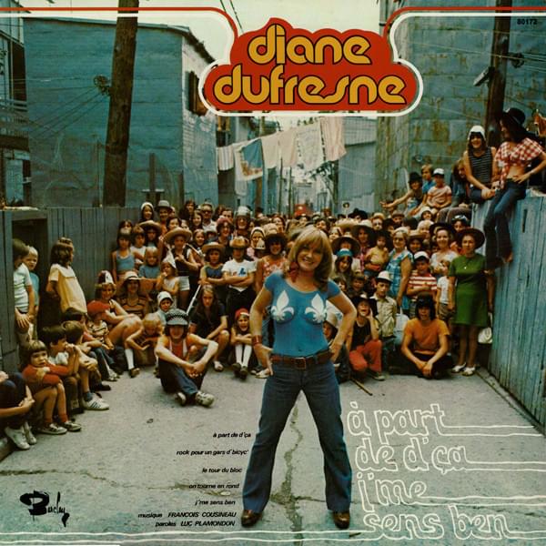Album cover art for "Rock pour un gars d’bicyc’" by Diane Dufresne