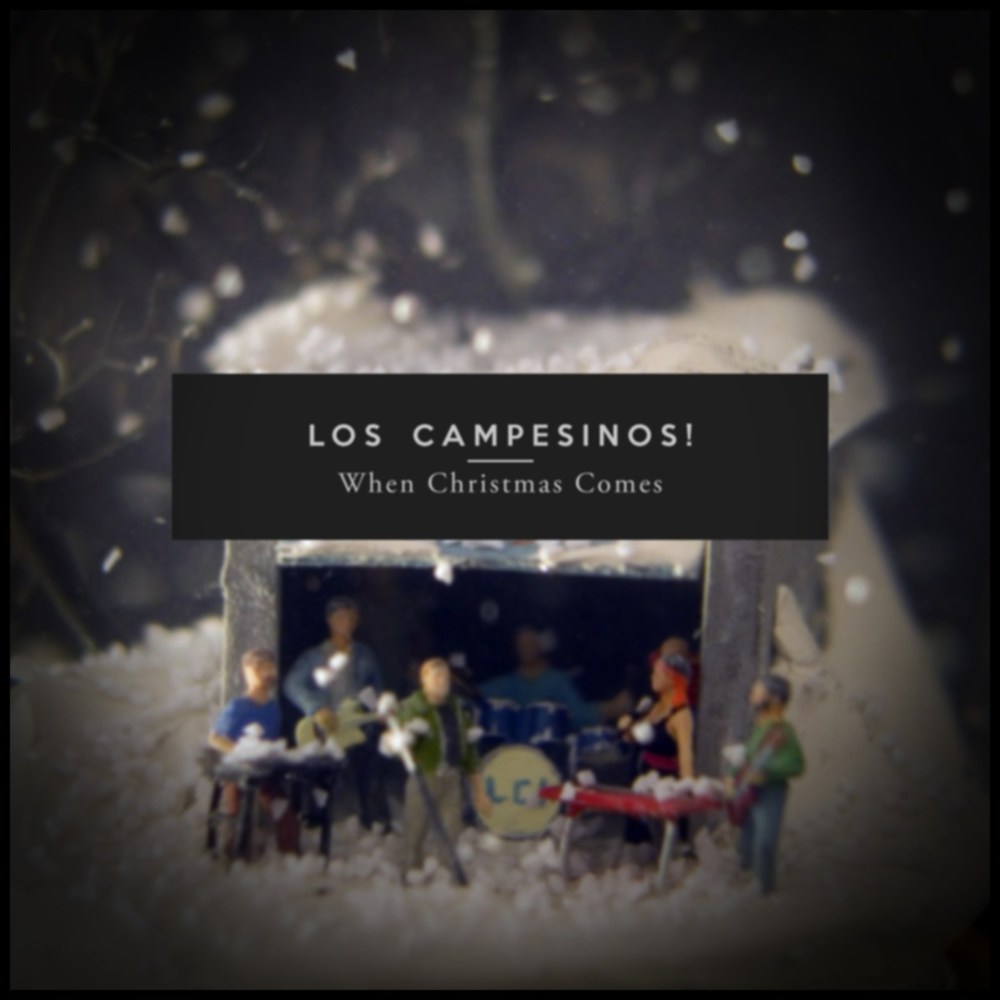 Album cover art for "When Christmas Comes" by Los Campesinos!