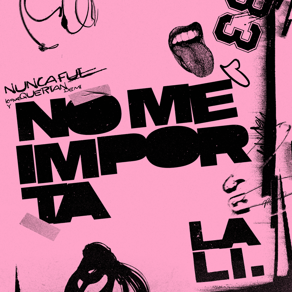 Album cover art for "NO ME IMPORTA" by Lali