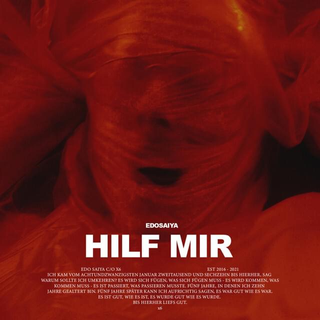 Album cover art for "Hilf mir" by Edo Saiya