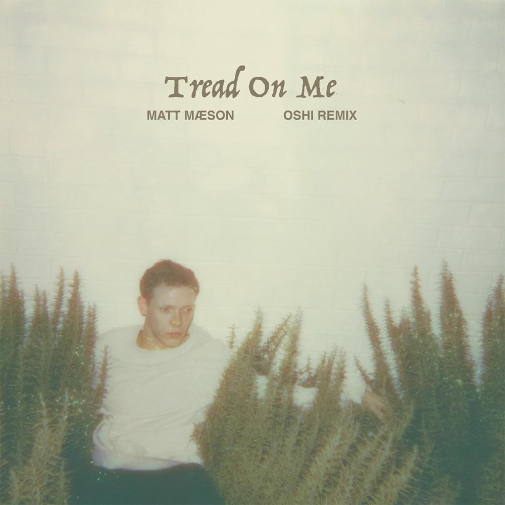 Album cover art for "Tread on Me (Oshi Remix)" by Matt Maeson