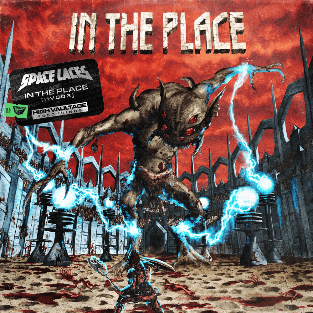 Album cover art for "In The Place" by Space Laces