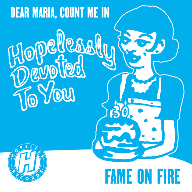 Album cover art for "Dear Maria, Count Me In" by Fame on Fire