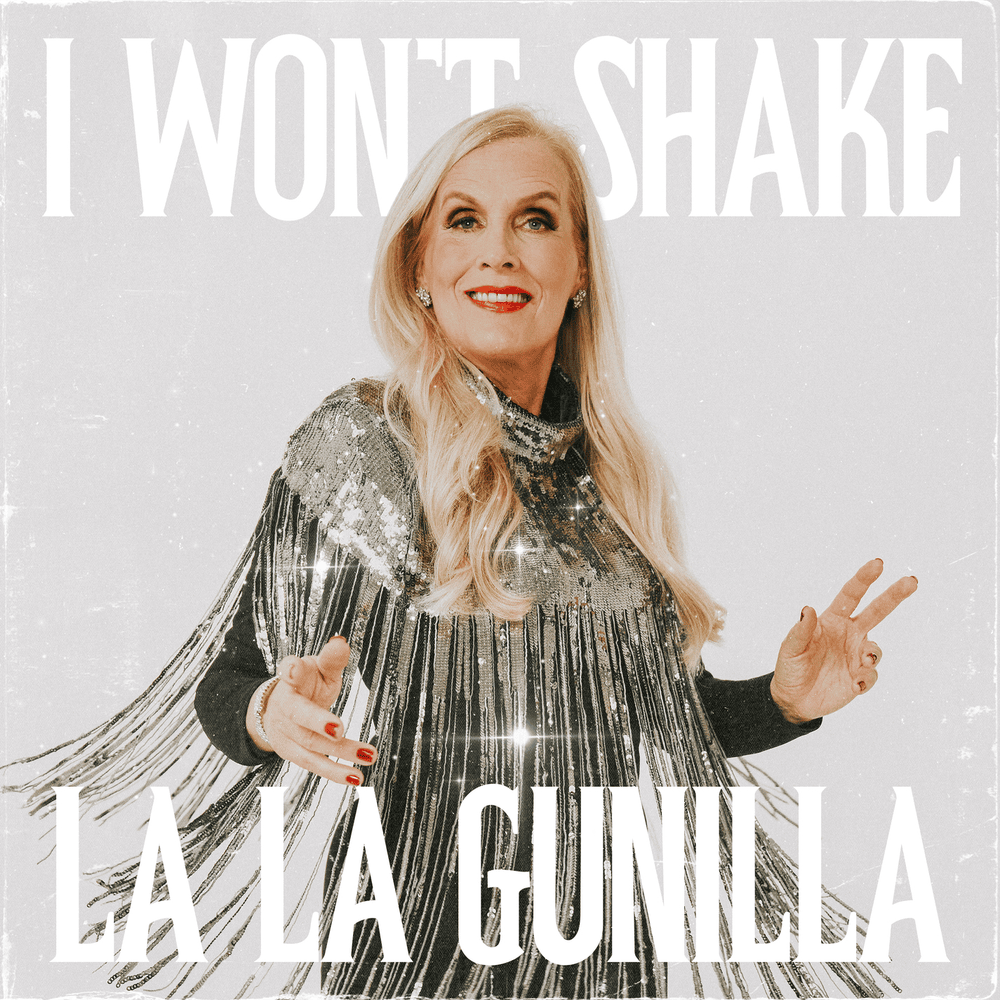 Album cover art for "I Won’t Shake (La La Gunilla)" by Gunilla Persson