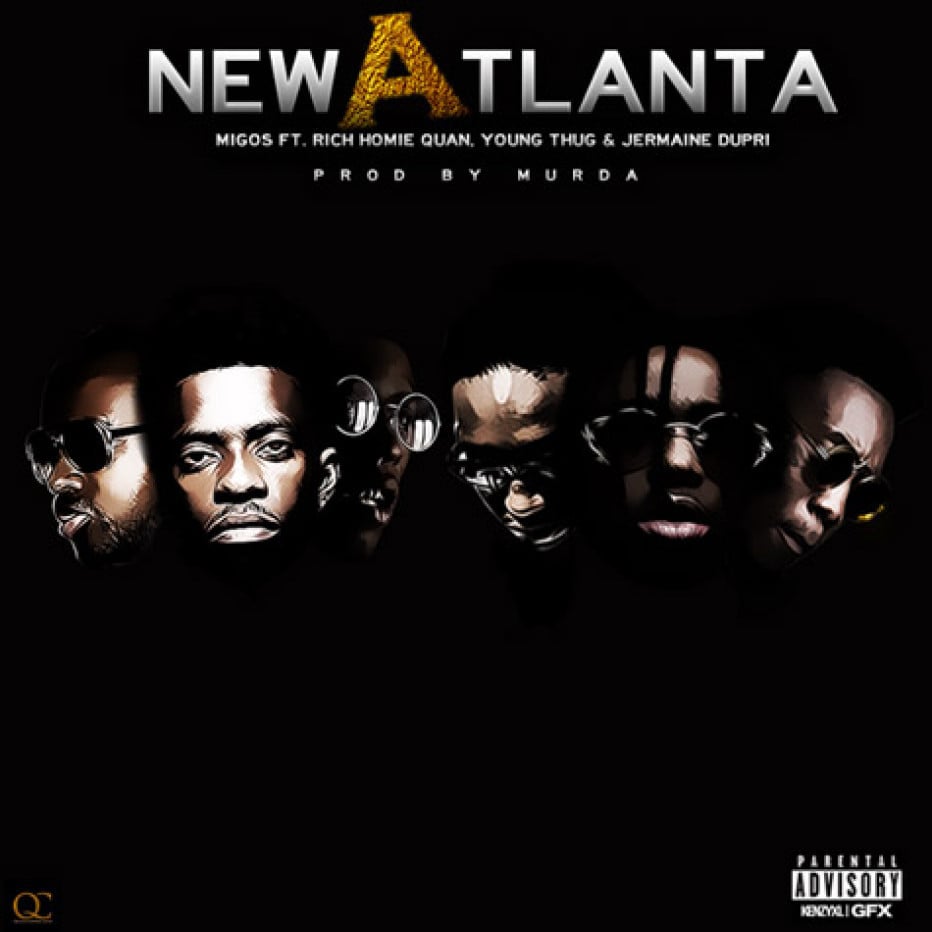 Album cover art for "New Atlanta" by Migos & Young Thug & Jermaine Dupri & Rich Homie Quan